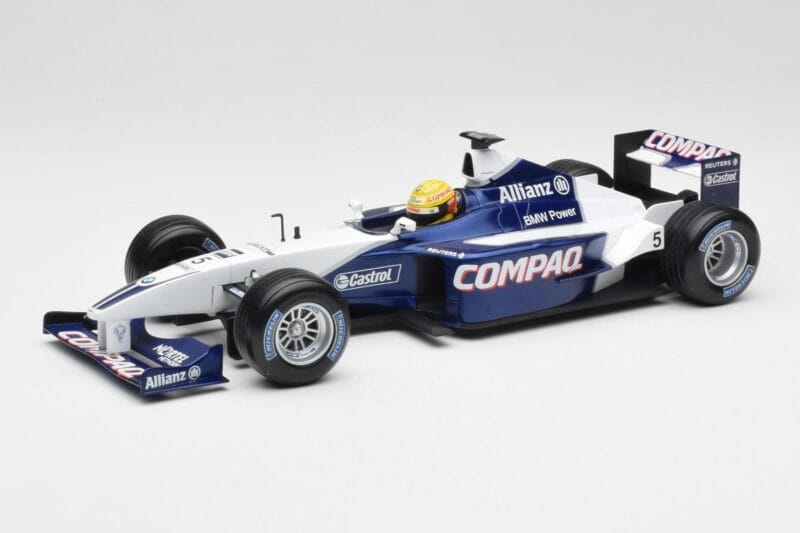 Williams FW23 #5 R. Schumacher F1 2001 Hot Wheels 1:18 50200 Metaal