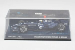 Williams FW27C N. Rosberg F1 Test 2005 Minichamps 1:43 400050110 Metaal — afbeelding 4 van 5