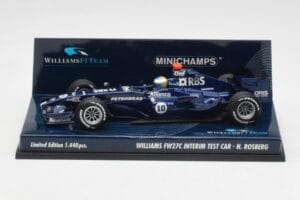 Williams FW27C N. Rosberg F1 Test 2005 Minichamps 1:43 400050110 Metaal