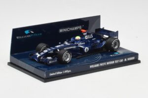 Williams FW27C BMW #7 M. Webber Test Car F1 2005 Minichamps 1:43 400050109 Metaal — afbeelding 2 van 5