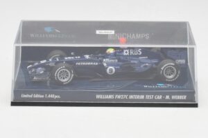 Williams FW27C BMW #7 M. Webber Test Car F1 2005 Minichamps 1:43 400050109 Metaal — afbeelding 5 van 5