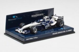 Williams FW28 M. Webber Showcar F1 2006 Minichamps 1:43 400060079 Metaal — afbeelding 2 van 5