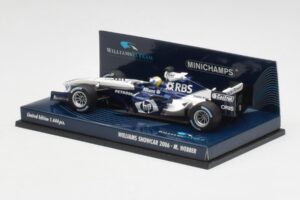 Williams FW28 M. Webber Showcar F1 2006 Minichamps 1:43 400060079 Metaal — afbeelding 3 van 5