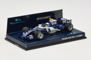 Williams FW28 Cosworth #10 N. Rosberg Williams F1 Team 2006 Minichamps 1:43 400060010 Metaal — afbeelding 2 van 5