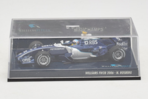 Williams FW28 Cosworth #10 N. Rosberg Williams F1 Team 2006 Minichamps 1:43 400060010 Metaal — afbeelding 4 van 5
