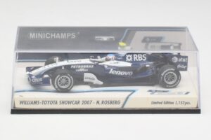Williams FW29 N. Rosberg F1 Showcar 2007 Minichamps 1:43 400070086 Metaal — afbeelding 4 van 5