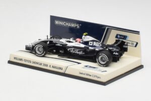 Williams FW30 K. Nakajima F1 Showcar Version 1 2008 Minichamps 1:43 400080078 Metaal — afbeelding 2 van 5