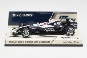 Williams FW30 K. Nakajima F1 Showcar Version 1 2008 Minichamps 1:43 400080078 Metaal
