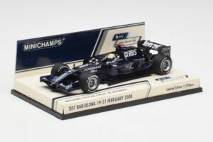 Williams FW30 N. Rosberg Barcelona Test 2008 Minichamps 1:43 400080207 Metaal — afbeelding 3 van 6