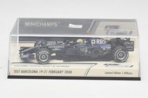 Williams FW30 N. Rosberg Barcelona Test 2008 Minichamps 1:43 400080207 Metaal — afbeelding 4 van 6
