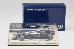 Williams FW30 N. Rosberg F1 Showcar 2008 Minichamps 1:43 403080077 Metaal — afbeelding 2 van 4