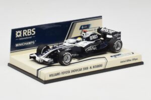 Williams FW30 N. Rosberg F1 Showcar 2008 Minichamps 1:43 403080077 Metaal — afbeelding 3 van 4