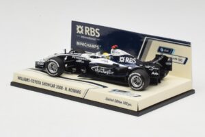 Williams FW30 N. Rosberg F1 Showcar 2008 Minichamps 1:43 403080077 Metaal — afbeelding 4 van 4