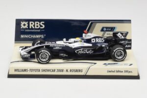 Williams FW30 N. Rosberg F1 Showcar 2008 Minichamps 1:43 403080077 Metaal