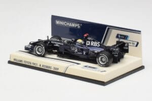 Williams FW31 Toyota #16 N. Rosberg F1 2009 Minichamps 1:43 400080207-M1 Metaal — afbeelding 2 van 4
