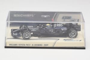 Williams FW31 Toyota #16 N. Rosberg F1 2009 Minichamps 1:43 400080207-M1 Metaal — afbeelding 4 van 4