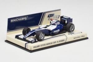 Williams FW31 N. Rosberg F1 Showcar 2009 Minichamps 1:43 400090086 Metaal — afbeelding 2 van 4