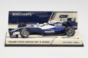 Williams FW31 N. Rosberg F1 Showcar 2009 Minichamps 1:43 400090086 Metaal