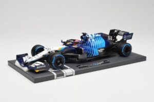 Williams FW43B Mercedes #63 G. Russell Belgian GP 2021 Minichamps 1:18 117211363 Hars — afbeelding 2 van 7