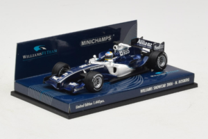 Williams FW28 Cosworth #10 N. Rosberg Williams F1 Team Showcar 2006 Minichamps 1:43 400060080 Metaal — afbeelding 2 van 5