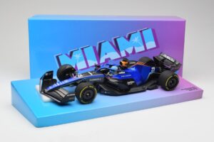 Williams FW44 #23 A. Albon Miami GP 2022 Minichamps 1:18 147220523 Metaal — afbeelding 7 van 7