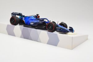 Williams FW44 Mercedes #23 A. Albon Bahrain GP 2022 Case Edition Minichamps 1:18 147220123 Hars — afbeelding 4 van 7