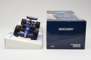 Williams FW44 Mercedes #23 A. Albon Bahrain GP 2022 Case Edition Minichamps 1:18 147220123 Hars — afbeelding 6 van 7