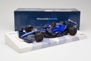 Williams FW44 Mercedes #23 A. Albon Bahrain GP 2022 Case Edition Minichamps 1:18 147220123 Hars — afbeelding 7 van 7