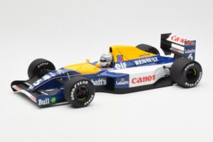 Williams Renault FW14 #6 R. Patrese F1 1991 Minichamps 1:18 100910006 Metaal
