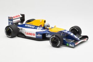 Williams Renault FW14 #6 R. Patrese F1 1991 Minichamps 1:18 100910006 Metaal — afbeelding 6 van 8