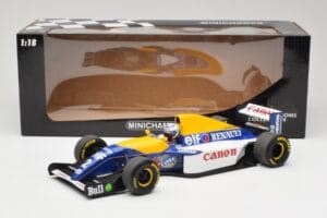 Williams FW15C Renault #2 A. Prost F1 World Champion 1993 Minichamps 1:18 180930002 Hars — afbeelding 7 van 7
