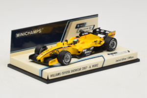 Williams FW29 Toyota A. Wurz Williams F1 Team Showcar 2007 Minichamps 1:43 400070087 Metaal — afbeelding 2 van 5