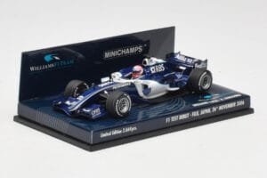 Williams FW28 Toyota K. Nakajima F1 Test Debut 2006 Minichamps 1:43 400060135 Metaal — afbeelding 2 van 6