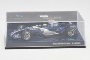 Williams FW28 Toyota #7 M. Webber F1 2006 Minichamps 1:43 400060009 Metaal — afbeelding 5 van 5