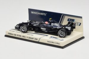 Williams Toyota FW29B K. Nakajima Jerez Test 14 Januari 2008 Minichamps 1:43 400080108 Metaal — afbeelding 3 van 5