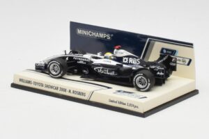 Williams FW30 Toyota Showcar #16 N. Rosberg F1 2008 Minichamps 1:43 400080077 Metaal — afbeelding 3 van 5