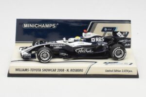 Williams FW30 Toyota Showcar #16 N. Rosberg F1 2008 Minichamps 1:43 400080077 Metaal