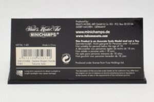 Dallara F301 Mugen Honda T. Sato Macau GP Winner 2001 Minichamps 1:43 518014306 Metaal — afbeelding 4 van 5