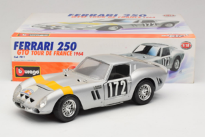 Ferrari 250 GTO #172 Tour de France 1964 Bburago 1:18 7011 Metaal — afbeelding 8 van 8
