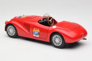 Ferrari 166 MM Barchetta Rood Hot Wheels 1:18 B6054 Metaal — afbeelding 7 van 8