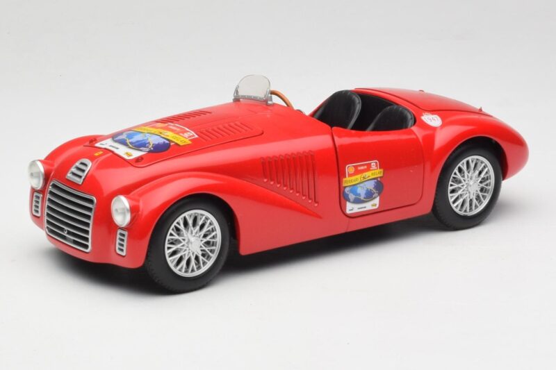 Ferrari 166 MM Barchetta Rood Hot Wheels 1:18 B6054 Metaal