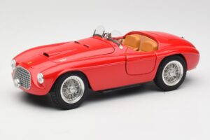 Ferrari 166 MM Rood Hot Wheels 1:18 L2989 Metaal