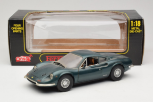 Ferrari 246 GT Dino Groen Anson 1:18 30359 Metaal — afbeelding 8 van 8