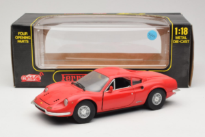 Ferrari Dino 246 GT Rood Anson 1:18 303597 Metaal — afbeelding 8 van 8