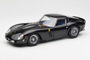 Ferrari 250 GTO Zwart Kyosho 1:18 08431BK Metaal