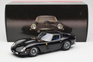 Ferrari 250 GTO Zwart Kyosho 1:18 08431BK Metaal — afbeelding 8 van 8