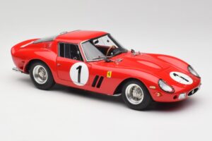 Ferrari 250 GTO #1 P. Rodriguez / W. Mairesse Paris 1000km 1962 CMC 1:18 M-254 Metaal — afbeelding 4 van 6