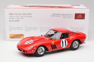 Ferrari 250 GTO #11 J. Surtees / M. Parkes Paris 1000km 1962 CMC 1:18 M-249 Metaal — afbeelding 6 van 6