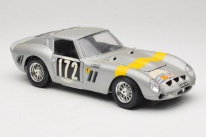 Ferrari 250 GTO #172 L. Bianchi / G. Berger Tour de France 1962 Zilver Gelimiteerde Editie Bburago 1:18 3011-S1 Metaal — afbeelding 6 van 8