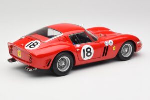 Ferrari 250 GTO #18 P. Rodriguez Daytona Continental 3 Hours Winner 1963 Kyosho 1:18 08438F Metaal — afbeelding 3 van 8
